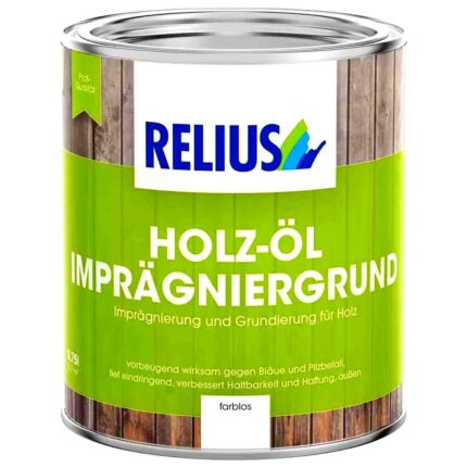 Holz-Öl Imprägniergrund für Außen-Relius HOLZ-ÖL IMPRÄGNIERGRUND