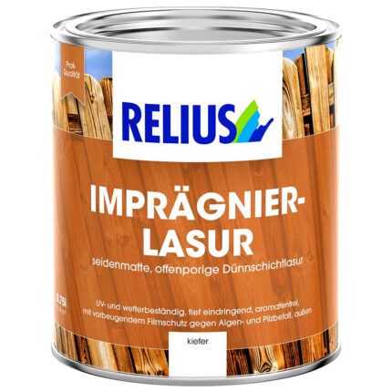 Imprägnierlasur für Außen-Relius IMPRÄGNIERLASUR