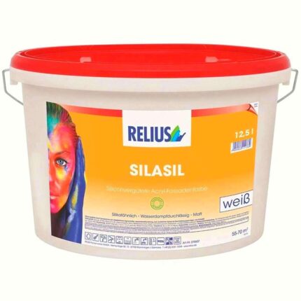 Silasil Farbe für Außenwände-Relius SILASIL