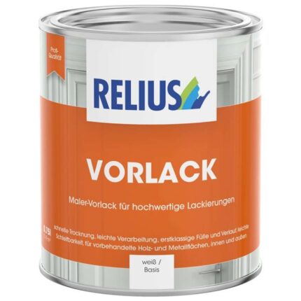 Vorlack für Innen/Außen-Relius VORLACK