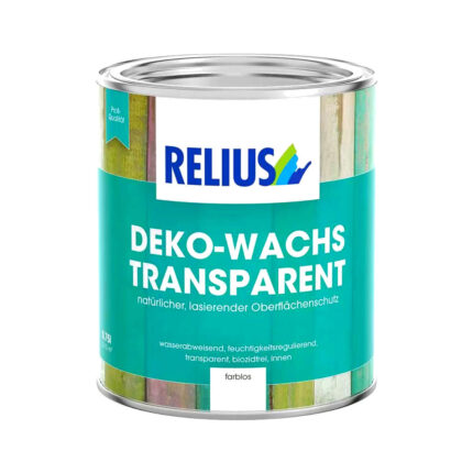 Relius DEKO-WACHS TRANSPARENT