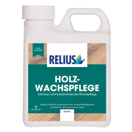 Relius HOLZ-WACHSPFLEGE-Holz-Wachspflege Farblos für Innen-