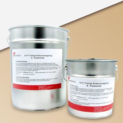 Epoxidharz Bodenbeschichtung, 2K in RAL 1001 Beige
