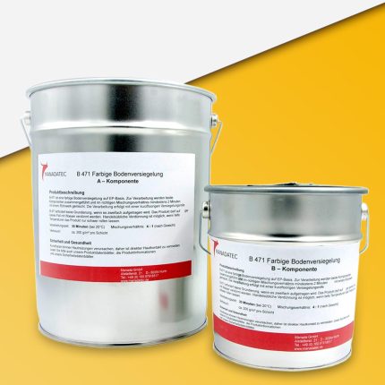 Epoxidharz Bodenbeschichtung, 2K in RAL 1023 Verkehrsgelb