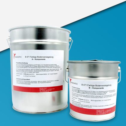 Epoxidharz Bodenbeschichtung, 2K in RAL 5012 Lichtblau