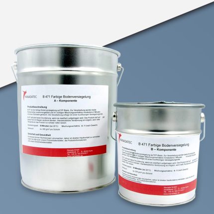 Epoxidharz Bodenbeschichtung, 2K in RAL 5014 Taubenblau