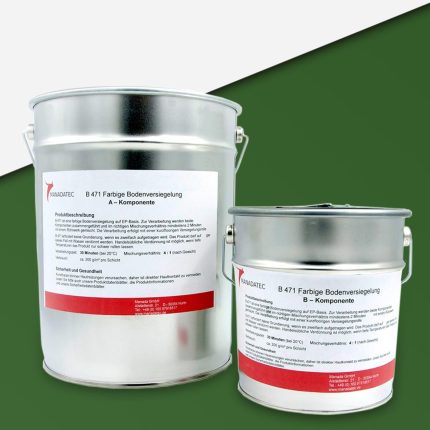Epoxidharz Bodenbeschichtung, 2K in RAL 6002 Laubgrün