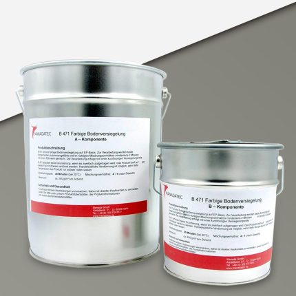 Epoxidharz Bodenbeschichtung, RAL 7023 Betongrau