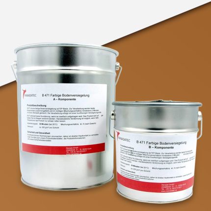 Epoxidharz Bodenbeschichtung, RAL 8001 Ockerbraun
