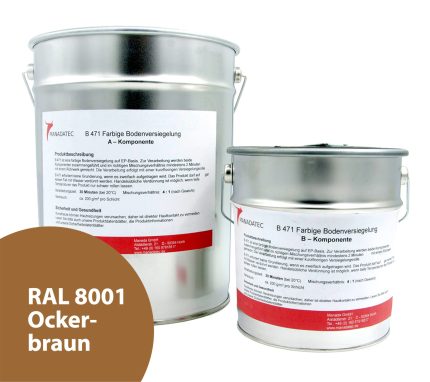 RAL 8001 Ockerbraun - 2K Epoxidharz Bodenbeschichtung