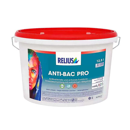 Relius Anti-Bac Pro Antibakterielle Farbe für Innenwände