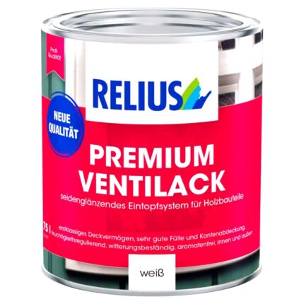Ventilack für Innen/Außen-Relius Premium Ventilack weiß
